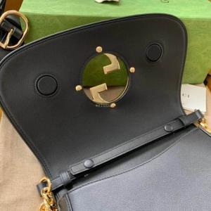 Gucci Blondie Chains Shoulder Bag In Leather - Image 3