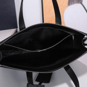 Prada Black Saffiano Leather Tote - Image 5