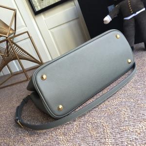 Prada Medium Saffiano Bicolor Leather Double Bag - Image 4