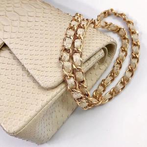 Chanel Classic Flap Bag in Sneakskin - Image 5